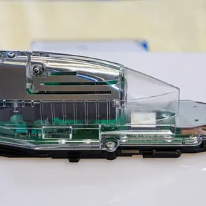 Transparent 2.5-inch SATA Hard Drive Enclosure